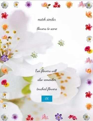 Fun flowers puzzle screenshot 1