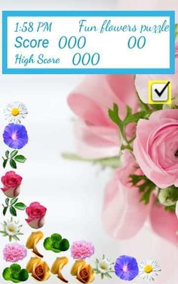 Fun flowers puzzle screenshot 9