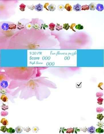 Fun flowers puzzle screenshot 5