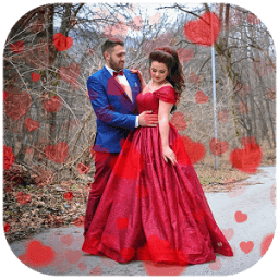 ikon Heart photo effect animation-Photo effect maker