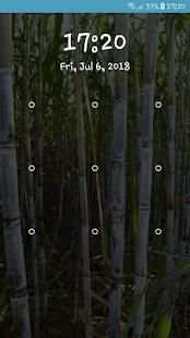 Lock Screen Angry Panda Pattern Code Security screenshot 4