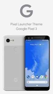 Pixel Launcher Theme for Google Pixel 3 स्क्रीनशॉट 2