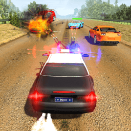 ikon Polisi penjahat offroad simulator