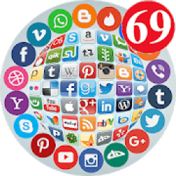 All Social Media आइकन