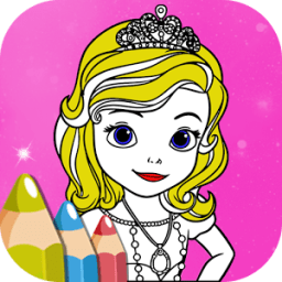 ikon Princess Sofia Coloring Game