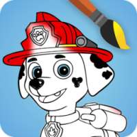 Coloring Paw Patrol on 9Apps