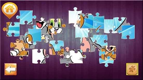 Jerry jigsaw puzzle Toms Cat Game screenshot 1