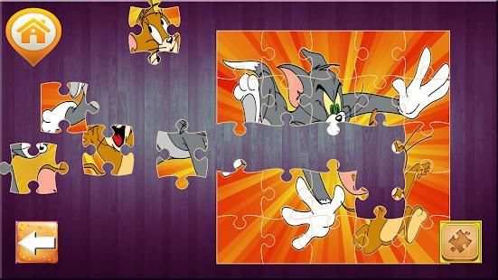 Jerry jigsaw puzzle Toms Cat Game screenshot 4