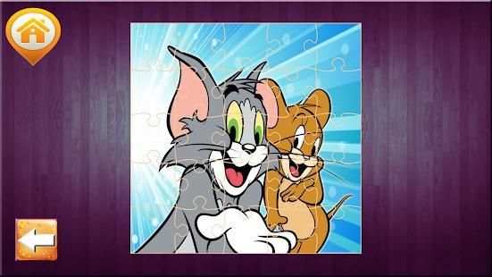 Jerry jigsaw puzzle Toms Cat Game screenshot 2