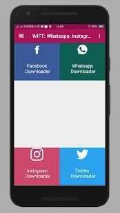 WIFT: Whatsapp, Instagram, Facebook, Twitter screenshot 8