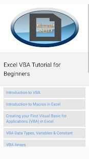 Excel VBA Tutorial for Beginners скриншот 3