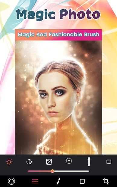 Magic and Fashionable Brush Photo Editor 4 تصوير الشاشة