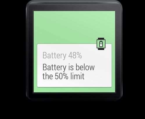 Wear Battery Stats screenshot 1
