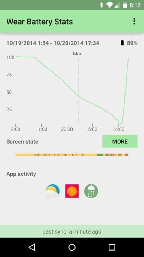 Wear Battery Stats screenshot 5
