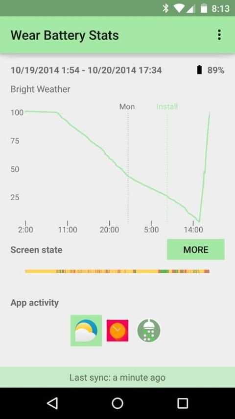 Wear Battery Stats screenshot 4