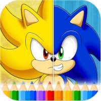 Sonic Hero Coloring Game