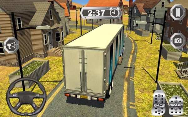 Truck Simulator 3D 2016 screenshot 4