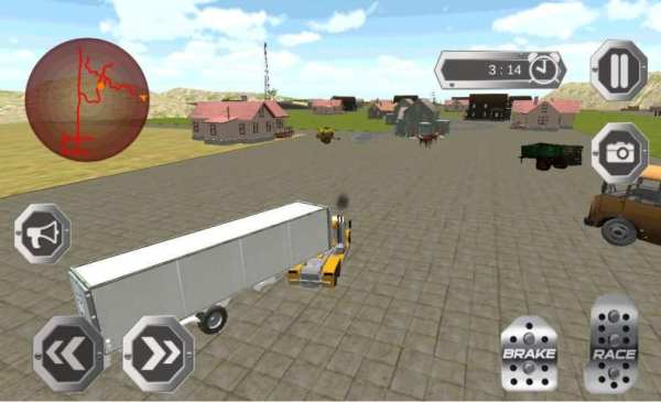 Truck Simulator 3D 2016 screenshot 3
