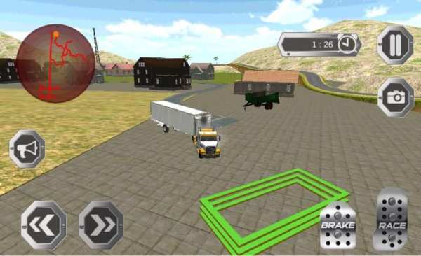 Truck Simulator 3D 2016 screenshot 7