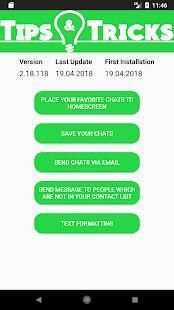 Tips & Tricks for WhatsApp screenshot 3