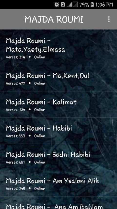 اغاني ماجدة الرومي 2018 بدون نت - majda El roumi screenshot 4