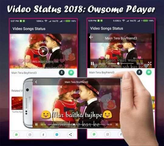 Video status 2018: Whatsaap | Whatsap screenshot 3