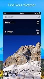 Temperature Free - Weather Widget screenshot 1