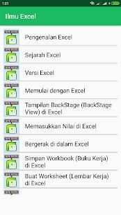 Ilmu Excel скриншот 8