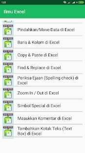 Ilmu Excel скриншот 4