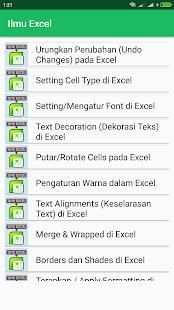 Ilmu Excel скриншот 3