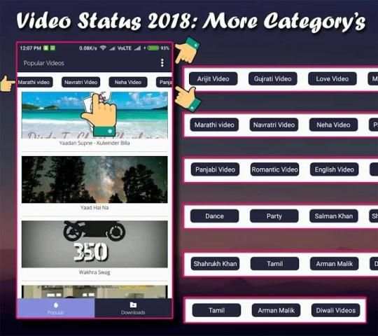 Video status 2018: Whatsaap | Whatsap screenshot 6