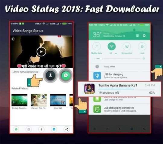 Video status 2018: Whatsaap | Whatsap screenshot 2