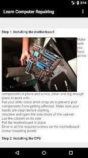 Learn Computer Repairing screenshot 7