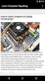 Learn Computer Repairing screenshot 6