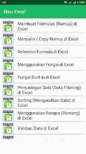 Ilmu Excel скриншот 1