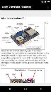 Learn Computer Repairing screenshot 8