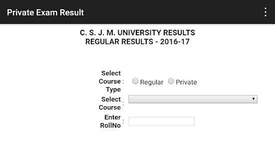 CSJM University Results APK Download 2024 Free 9Apps