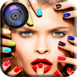 Nail Design Photo Editor App आइकन