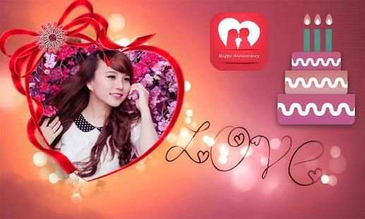 Happy Wedding anniversary photo frames स्क्रीनशॉट 5