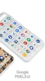 Google Pixel 3 Launcher Theme स्क्रीनशॉट 1