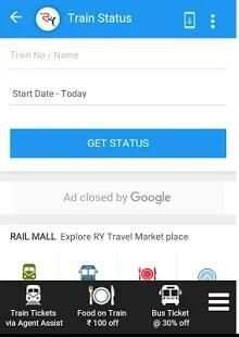 Indian Railway Live Train Status PNR Info screenshot 1