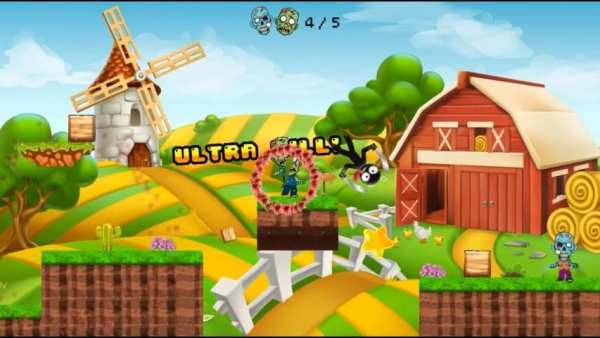 Stickman fights vs zombies: escape screenshot 9