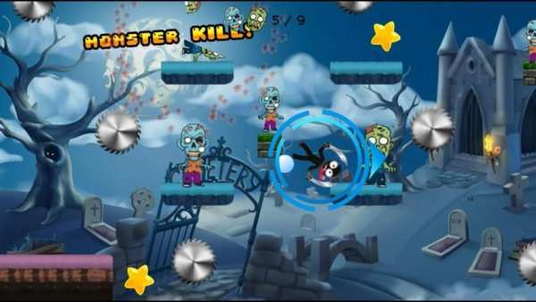 Stickman fights vs zombies: escape screenshot 10