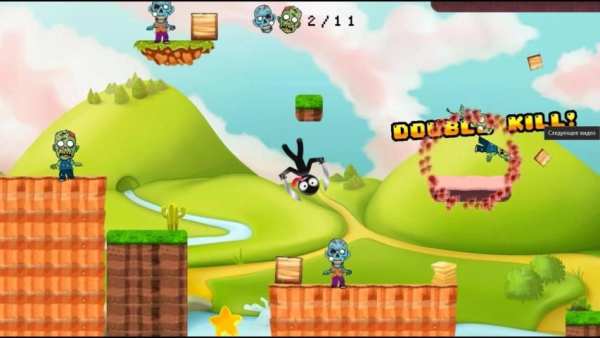 Stickman fights vs zombies: escape screenshot 2