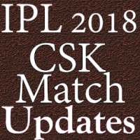 Cricket Match Highlights IPL 2018 CSK App