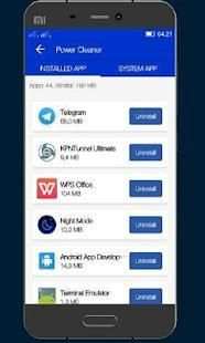 Daya cleaner pembersih Android 2018 स्क्रीनशॉट 1