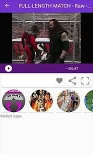 WWE Video & Fights screenshot 1