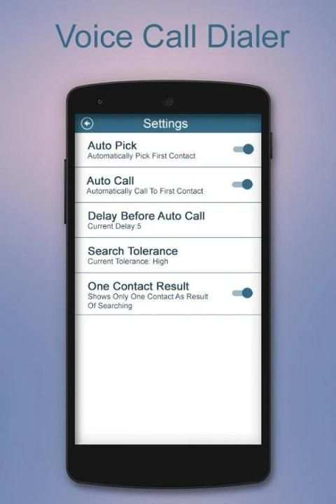 Voice Call Dialer screenshot 2
