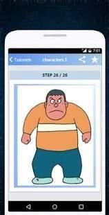 How to draw doraemon Characters screenshot 1