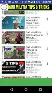 Mini Militia Tips & Tricks 2019 स्क्रीनशॉट 6